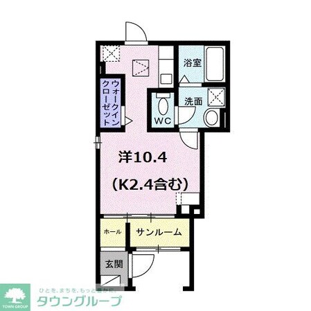 クオーレ国立の物件間取画像